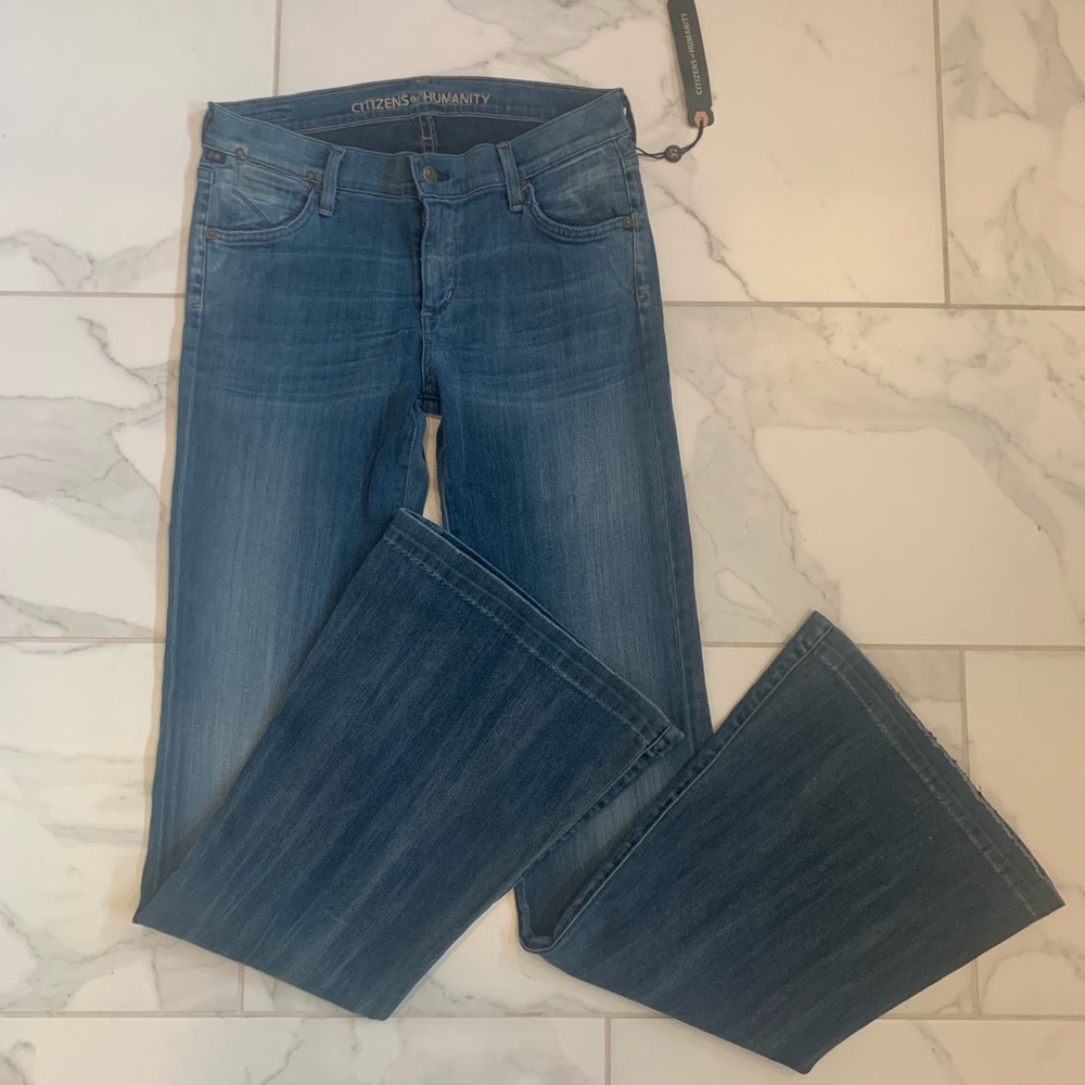 NWT Citizens of Humanity size 32 medium rise flare